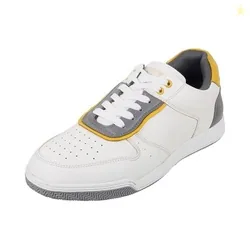 Metro Men White/Grey Synthetic Leather Sneaker UK/9 EU/43 (71-126)