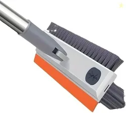 Spiry 3 in 1 Bathroom Cleaning Brush With Wiper and Long Handle -...mo