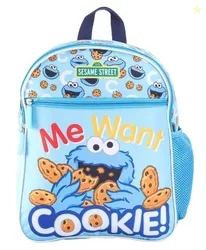 STRIDERS Sesame School Bag for Kids  Lightweight Trendy 13-Inch Backpa