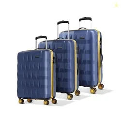 Aristocrat Comet Set of 3 (Cabin+Medium+Large) Hard Case Trolley Bags,