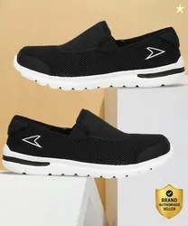 POWER Walking Shoes For Men (Black , 8)