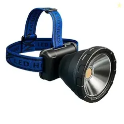 Rechargeable Headlamp LED Head Torch Head Light Torch 90 Adjustable Bl