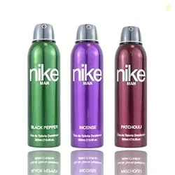 Nike Unisex Black Pepper + Incense + Patchouli Deodorant Spray For Man