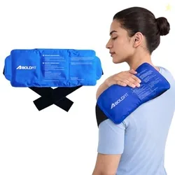 Boldfit Reusable Hot and Cold Ice Gel Pack with Adjustable Strap Ice B