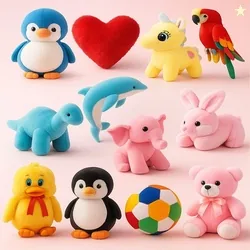 Macros Super Soft Combo of 12 Stuffed/ soft toys Teddy Bear in fo...mo