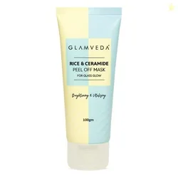 Glamveda Rice & Ceramide Korean Glass Skin Peel-Off Mask | Brightening
