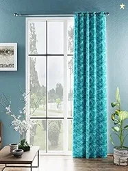 BIANCA Jacquard Blackout Eyelet Curtain -1pc 7 Feet (dromanio) | Block