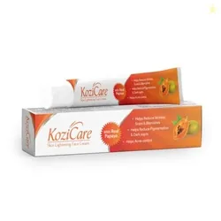 Kozicare Papaya Face Cream 15g with Kojic Acid - Detan Moisturizer for