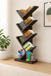 SBF Furniture Engineered Wooden Book RackSpace Saver Book Shelf for Ho