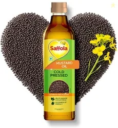 Saffola Cold Pressed Mustard Oil (1 L)