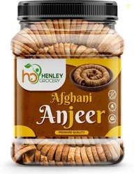 HENLEY Premium Afgani Anjeer - 1kg| Dried Figs | Natural, Rich in...mo