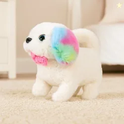 Amazon Brand - Jam & Honey Poochie Puppy Deluxe | 15 cm Electronic Plu