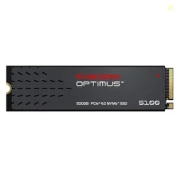 SANDISK Optimus 5100 NVMe SSD, 500GB, Upto 6600MB/s R, 5600MB/s W, 5Y