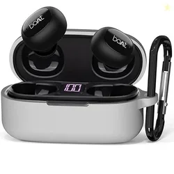 Sounce Silicone Protective Case Cover for Boat Airdopes 121v2 / Boat A