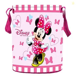 Kuber Industries Disney Print Round Laundry Bag/Bin|Water Proof Materi