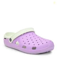 Liberty A-HA Brown & Light Green Clogs for Women - EVA Slip-On