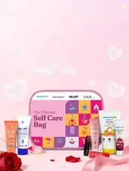 Aqualogica Self Care Essentials Gift Set with Vanity Bag