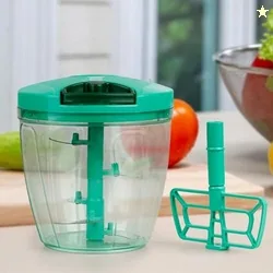 The Earth Store 850ml String Chopper for Kitchen | Manual Chopper for