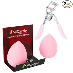 Midazzle Ultra soft Blender Makeup Sponge Pack of 2 (Multicolor) With