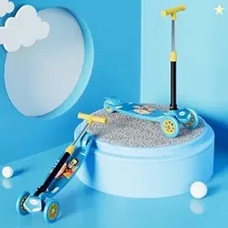 Lifelong LLKS01 Foldable Kick Skating Cycle| Skate Scooter for Kids(Ma