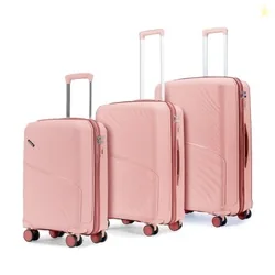 LAttitude By Provogue Meridian Set of 3 Trolley Bags Cabin + Medium +