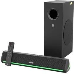 GOVO Gosurround 600 90 W Bluetooth Soundbar (Platinum Black, 2.1 ...more