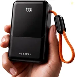 GOBOULT Ampvault V20 Pro 20000 mAh 45 W Compact Power Bank (Jet B...more