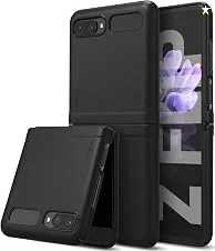 Ringke Back Cover for Samsung Galaxy Z Flip (2020) (Poly Carbonate/Black)