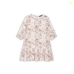 Allen Solly Girls' Cotton Blend Dress | Soft Comfortable Feel | Casual Frock | Party & Everyday Wear