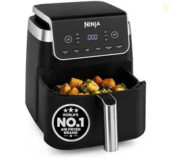 Ninja Air Fryer MAX PRO, 6.2L Air Fryer Oven 2-Year Warranty, Oil-Free Cooking, Max Crisp Technology, Variable Air Flow, Chemical Free Cooking Surface