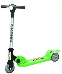 Toyzone Ben10 Zolo X Scooter-66453 | Skate Scooter for Kids | 3 Wheel Kids Scooter | Scooter with Fold-able & Height Adjustable Handle | LED PU Wheels