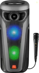 YOROTO J30 with Deep Bass, RGB LED Lights, Karaoke Mic Support & ...more