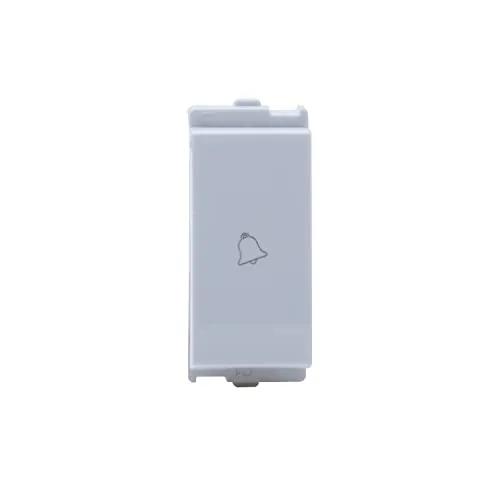 Wipro Northwest Venia 6A Bell Push, White (pack of 10)