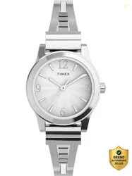 TIMEX Round 25mm Silver Dial Analog Watch  - For Women TW2W18400JQ