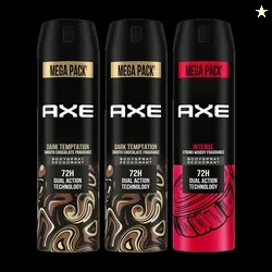 AXE Dark Temptation and Intense Deodorant Spray  -  For Men (645 ...more