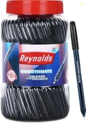 Reynolds Smoothmate Ball Pen (Pack of 50, Ink Color - Black)