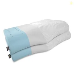 ORISTA Advance Gel Blended Cervical Memory Foam Pillow | 2 Year Warranty |Orthopedic Neck & Shoulder Support Pillow for Sleeping |Improves Posture &