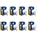 PHILIPS Base B22 12-Watt (Pack of 8, Cool Day Light)