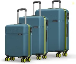 Magnum by SafariSafari Magnum Fury Set of 3 (Small 55cm | Medium 65cm | Large 75cm) 4W Cabin & Check-in Set 8 Wheels - 30 Inches