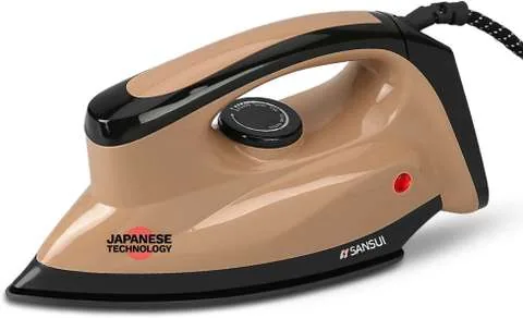 Sansui Bigsole 1000 W Dry Iron Black, Brown