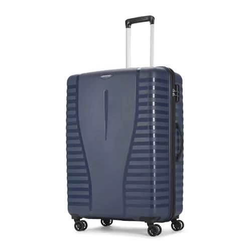 Aristocrat Airpro 8-Wheel Large Size Hard Case Trolley Bag, Poseidon Blue