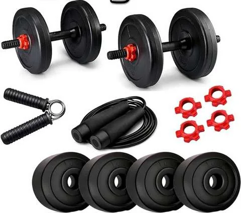 TUCKER FITNESS PVC DUMBBELL 10KG 2.5X4 PLATE Fitness Accessory Ki...more
