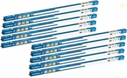 Crompton Trio Batten with three modes 22 W 121 cm Tube Light White, Pack of 10