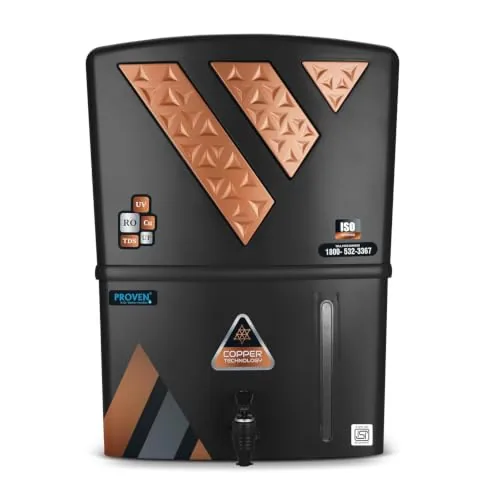 Proven Eleven Zinc RO Water Purifier 12L RO+UV+UF Copper