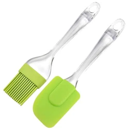 ADD2CART Silicone Basting Brush, Heat-Resistant Food Grade, One-Piece Construction