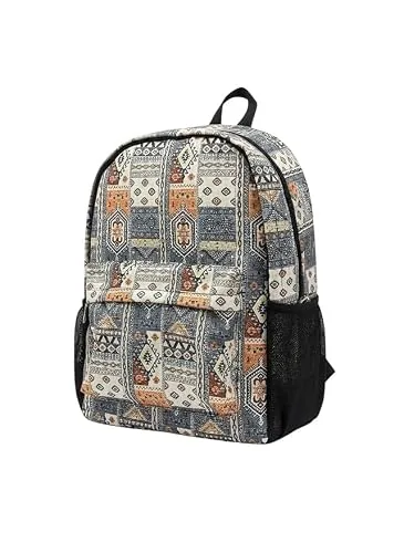 MELVIS 20L Backpack School Bag For Travel With Bottle Compartment | Trendy Water Resistant High Storage Bag For Men & Women | Boys & Girls Laptop Printed Backpack For College Gift (ART)