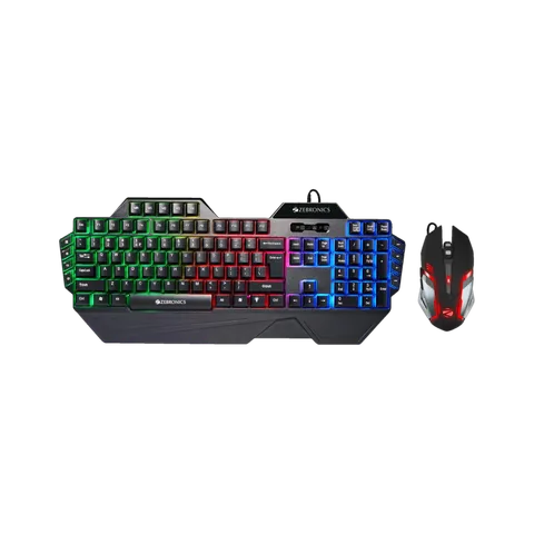 ZEBRONICS Zeb-Optimus (Zeb-KMC 2) Wired USB Standard Gaming Keybo...more
