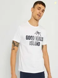 KIABI Men Typography Printed T-shirt