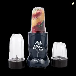 Kenstar Nutrino Blender 350 W Mixer Grinder Nutrino Blender 3J | 3 Jars | Blue