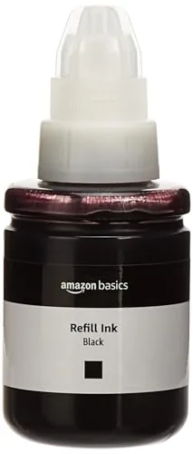 amazon basics PIXMA GI790 Ink Bottle | for G1010, G2000, G2012, G3000, G3010, G3012, G4010 (Black)